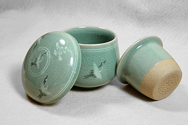 Korean Celadon Teacups